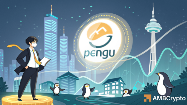 Korean whales load up, But PENGU&rsquo;s rally may stall without&hellip;