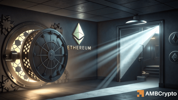 1,140 ETH moved after 10 years &ndash; Will Ethereum prices react?