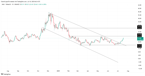 Avalanche inflows surge past $120M, longs hit 76%: AVAX breakout ahead?