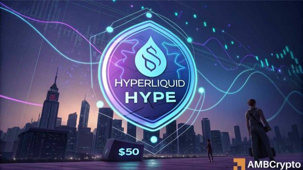 HYPE&rsquo;s price hits key level, but is $50 REALLY on the way?