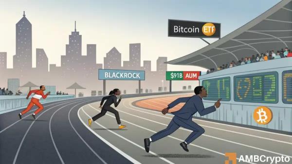 BlackRock’s Bitcoin ETF hits $91B AUM despite BTC pullback – Details BlackRock’s Bitcoin ETF hits $91B AUM despite BTC pullback – Details