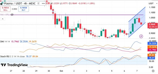 Charting Plasma&rsquo;s [XPL] 12% rally: Bulls target $1.37 despite profit-taking