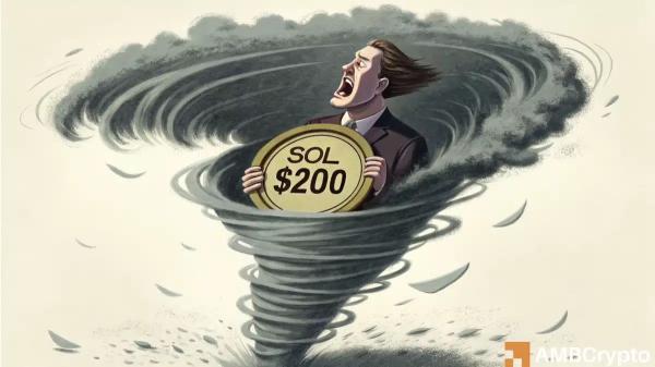 Solana &ndash; $200M in long bets threaten SOL&rsquo;s KEY support!