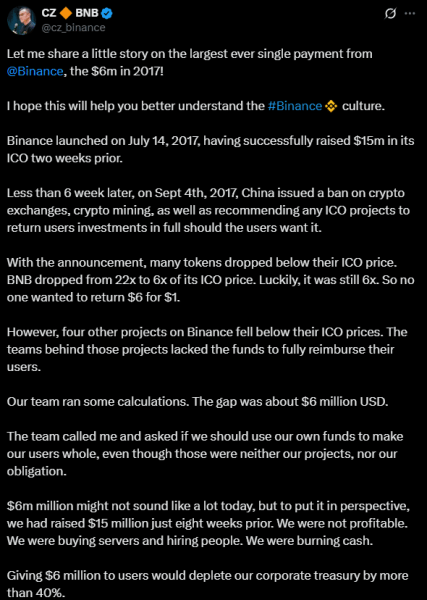 &lsquo;We protect users,&rsquo; CZ insists amid Binance&rsquo;s biggest outflow of 2025