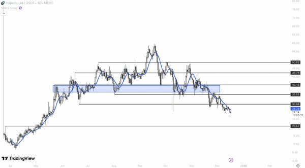 1 billion HYPE burn could shock supply &ndash; Can Hyperliquid hold $20?
