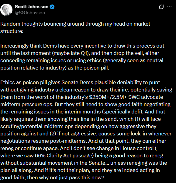 Why the Crypto Bill could stall before 2026 U.S. midterm elections Why the Crypto Bill could stall before 2026 U.S. midterm elections