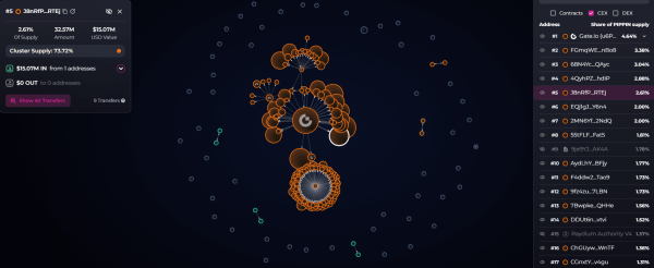 Why is PIPPIN&rsquo;s price up today? 16.8% OI spike, whale power & more