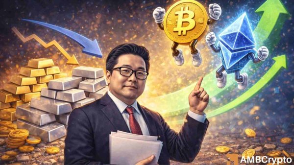Bitmine’s Tom Lee: Crypto may surge once gold and silver cool off Bitmine’s Tom Lee: Crypto may surge once gold and silver cool off
