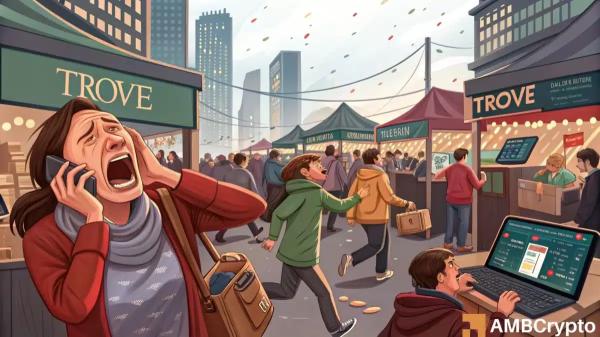 TROVE token&rsquo;s 97% wipeout: From $11.5 mln presale to rug-pull accusations