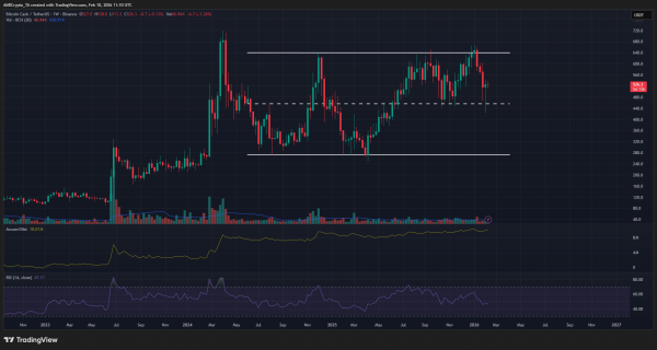 Bitcoin Cash &ndash; Analyzing why a drop below $500 might be good news for buyers