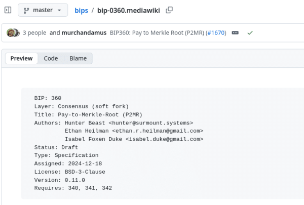Bitcoin&rsquo;s post-quantum plan BIP-360 gains traction, but will it reverse market sell-off?