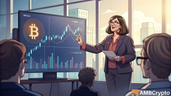 ‘We’re through the down cycle’ – Cathie Wood questions Bitcoin’s 4-year cycle ‘We’re through the down cycle’ – Cathie Wood questions Bitcoin’s 4-year cycle