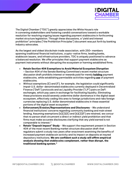‘We’ll get it done’: White House calls CLARITY Act a regulatory unlock ‘We’ll get it done’: White House calls CLARITY Act a regulatory unlock