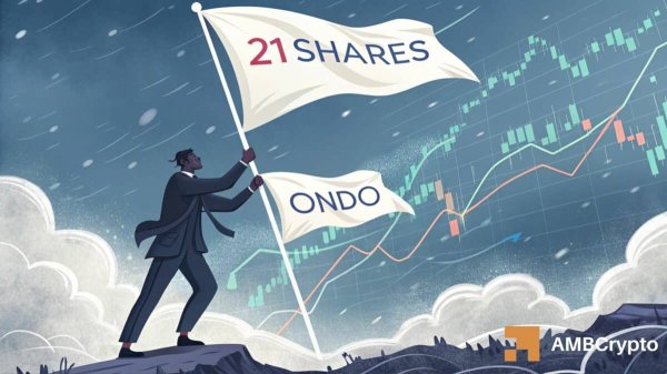 21Shares ONDO ETF filing sparks attention, but will it help its price?